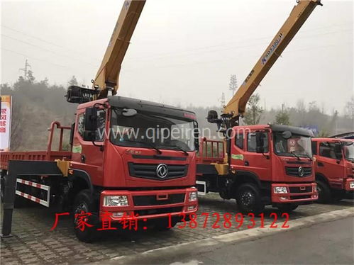 東風程力 隨車吊與清障車的卓越結合，城市應急與工程作業的多面手